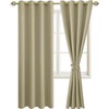JIUZHEN Cortinas Opacas con Ojales para Dormitorio o salón, 2