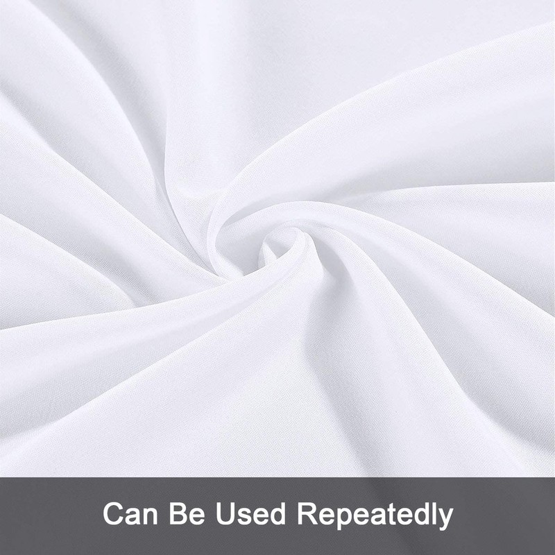 Kapwall White Tablecloth - 60" x 84"