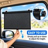 Car Window Shades for Sunlight Control with Suction Cup –