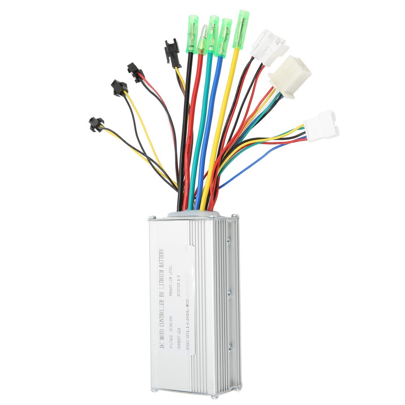 Electric Cycle Brushless Square Wave Controller with Lamp Wire for