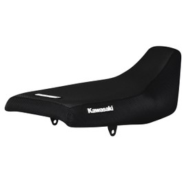 Enjoy Mfg Seat Cover - Compatible Fit for 1987-2007 Kawasaki KLR 650 KLR650 - #220 (All Black Standard)