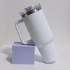 16pcs 40oz 1.0 Double Wall Stainless Steel White Sublimation Blanks
