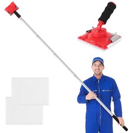 Paint Edge Trimmer with 78-Inch Extension Pole | Adjustable Handle for Easy Wall, Ceiling & Corner Painting | Includes Replaceable Paint Pads | Professional Paint Edger for Clean, Sharp Lines