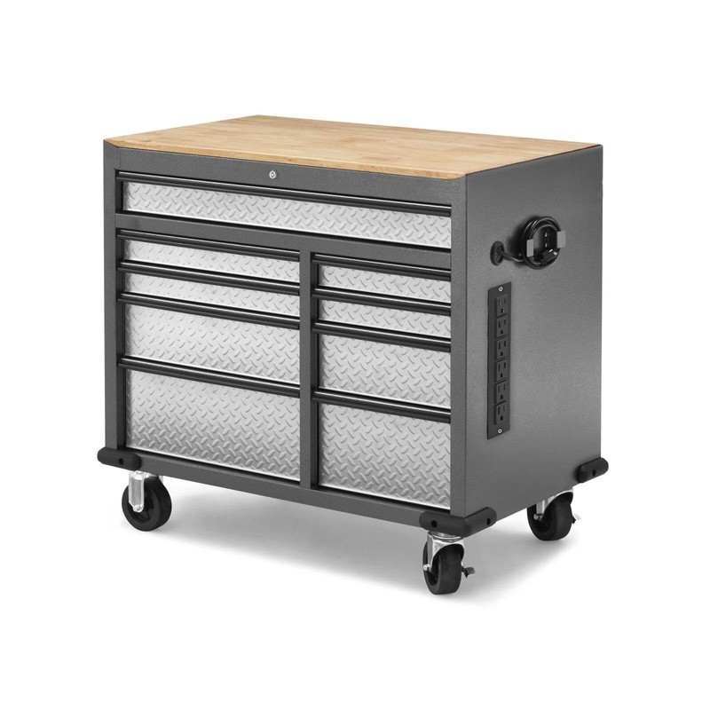 Recessed Power Strip Without USB,Mount Industrial Workshop Power Charge Station