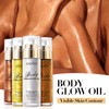 Body Highlighter Oil, 85ml,available in 4 shimmering colors, Luminous Glow