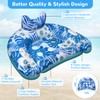 Pool Floats, 3 Pack Inflatable Pool Floats Adult & Kids,