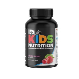 IDLife Mixed Berry Kids Nutrition Chewable Tablets - Essential 24 Vitamins & Minerals for Growing Bodies - Daily Nutritional Support - 60 Count