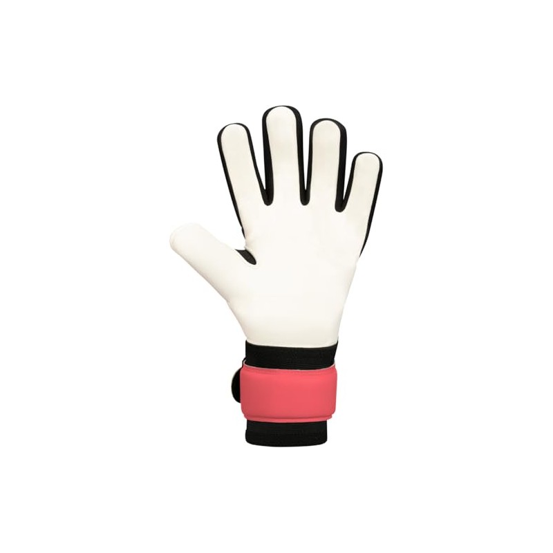 JAKO Unisex Torwart-Handschuhe River Basic Junior RC, Coral/SkyBlue/Navy, 7