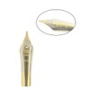 Gullor 5PCS Fountain Pen Nibs Fit Jinhao 159/450/750, Gold, Medium