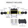 Casoter 2-Way Outdoor IP68 Waterproof Junction Box, Line M20 Cable