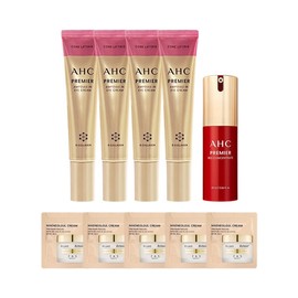 AHC Eye Cream Season 12 40ml x4 + Red Concentrate 25ml + 5 Jas Cream Samples / AHC 아이크림 시즌12 40ml x4 + 레드 컨센트레이트 25ml + 쟈스 크림 샘플5매
