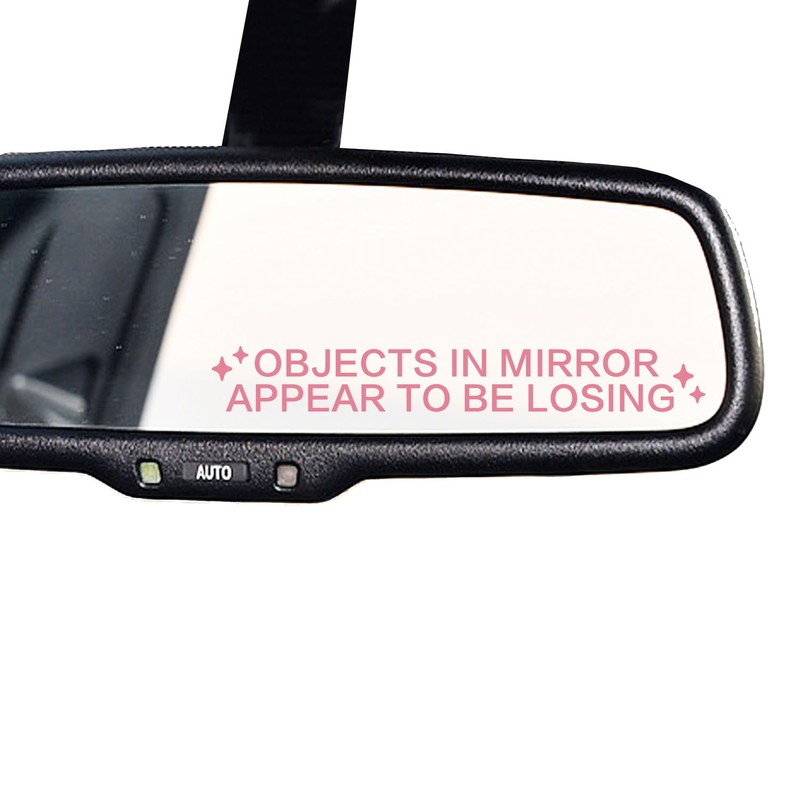 2 x Objects in Mirror Appear to Be Losing Decal,