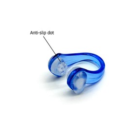 Zooshine Set of 4 Waterproof Anti-Slip Swimming Nose Clips Nose Plugs for Swimming Swimming Nose Clips for Adults Kids