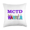 mctd Awareness for christmas Throw Pillow