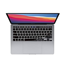 Black Keyboard Cover for MacBook Pro w/Magic Keyboard - 13" (2020+) & 16" (2019+)