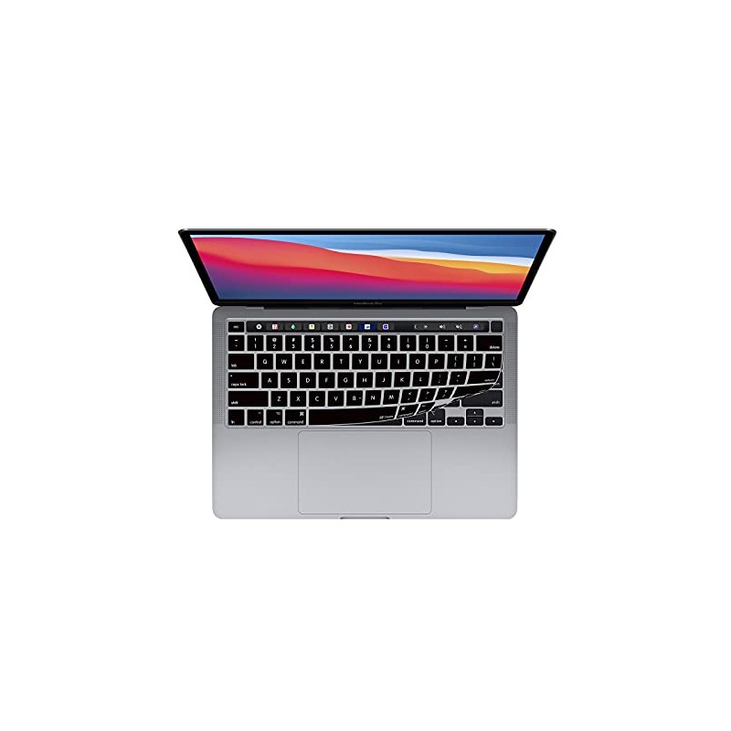 Black Keyboard Cover for MacBook Pro w/Magic Keyboard - 13"