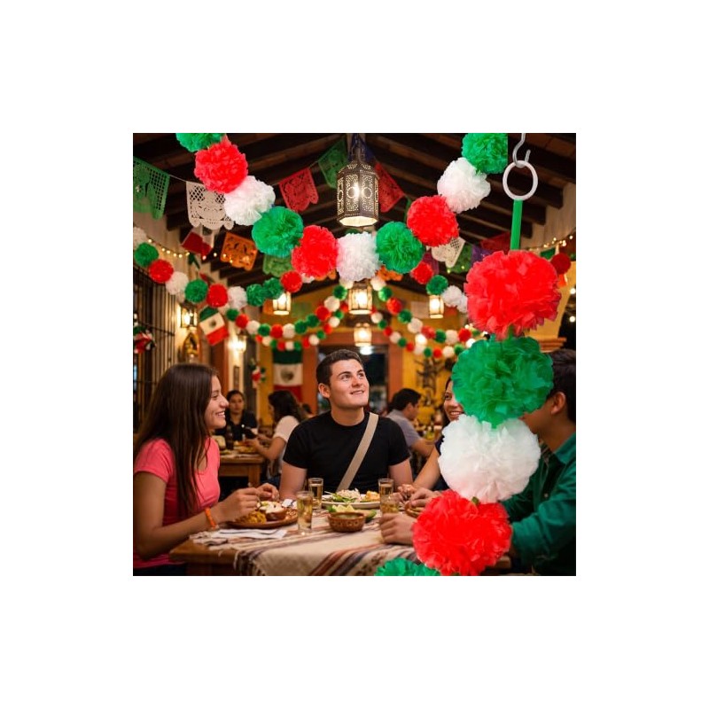 GRUPO CARNAVALLIA 2 Guías Flor Cempasúchil Tricolor Artificial Día Muertos