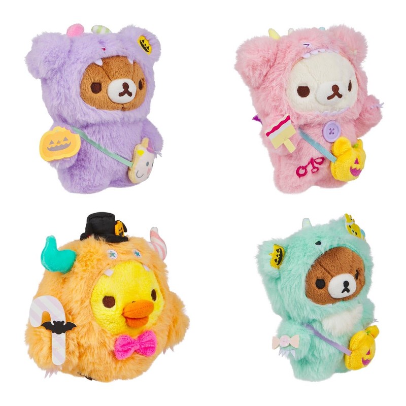 San-X Original Rilakkuma Monster Series - Juego completo de 4