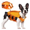 ASENKU Dog Life Jacket with Rescue Handle, Dog Life Vest
