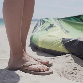 FLOJOS Women's Billie Sandal, Tan Serape, 8