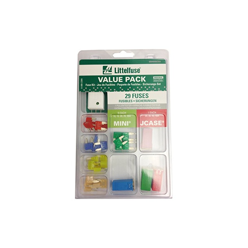Littelfuse 00940550Z Mini/JCase Super Value Pack (Pack of 29)