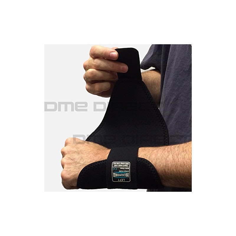 5819L Orthosis Wrist Modabber Perforated Neoprene Standard Left Blk Part#