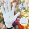 Women/Men Leather Gardening Gloves - Work Gloves for Men or