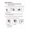 Ana Bath 5-Inch 5-Function High Pressure Handheld Shower Head with