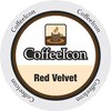Red Velvet Flavored Coffee, 24 count Single Serve Pods, Keurig Compatible