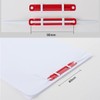 Goeielewe 100 Pcs Plastic Paper Fasteners Colorful Plastic Document File