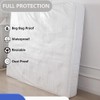 Plastic Mattress Bag for Moving Storage, Mattress Protector Cover ,Mattress