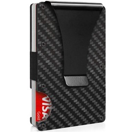 HitTopss Credit Card Holder, black, Minimalist