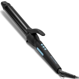 Bio Ionic Long Barrel Styler, 1.25" Curling Iron with Moisture Heat Technology & NanoIonic MX, 2" Longer Barrel Hair Curler, Versatile Curling Wand