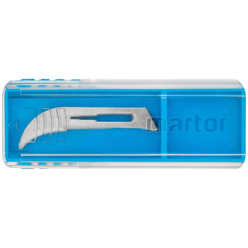 Martor 12.50 Scalpel Blade No.12, Silver