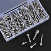 Litorange 101 PCS M5.5 Stainless Steel Self Drilling Hex Head