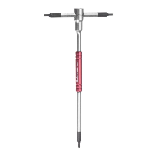 HARFINGTON Sliding T-Handle Hex Key Wrench Set 2mm Metric 3-Way