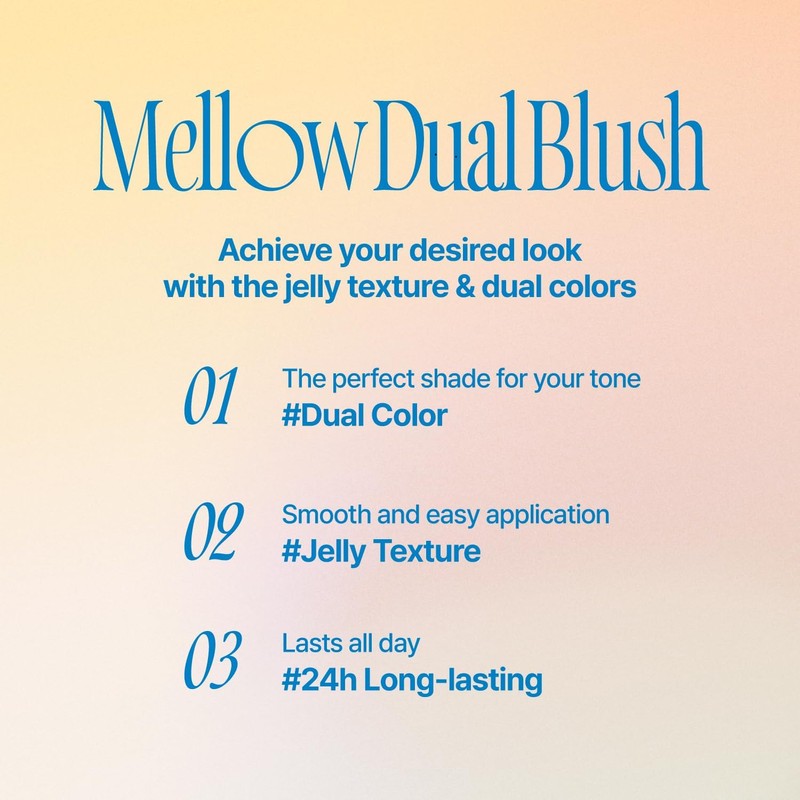 fwee MELLOW DUAL BLUSH PK02 FALL IN HIGHKEY