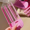 2pcs/Set Fluffy Bangs Hair Shaping Comb for Lazy Person to