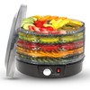NutriChef Food Dehydrator Machine - Professional Electric Multi-Tier Food Preserver,