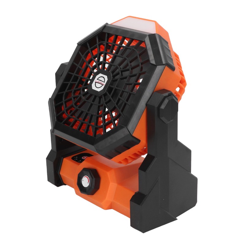 Outdoor Portable Fan Stepless Speed Control High Wind Fan Camping