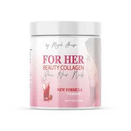 Evolution Fit For Her Strawberry Beauty Collagen – Supports Hair, Skin & Nails – Type I & III Collagen – 300g