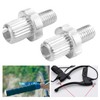 Cuifati 2pcs M7 Bicycle Brake Lever Adjuster Screws, Aluminium Alloy
