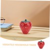 ULTECHNOVO Strawberry Shaped Mechanical Timer Manual Countdown Timer for Cooking