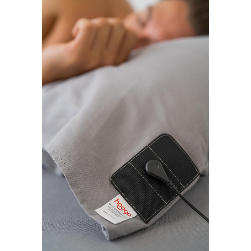 Hooga Grounding Pillow Case, Queen Size Earth Connected Pillowcase, Bedding.