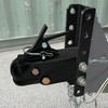 A.A Trailer Coupler with 5-Position Adjustable Channel Bracket - 2-5/16"