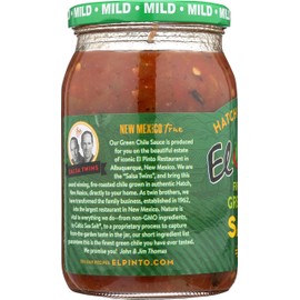 El Pinto Green Chile Sauce, Mild, 16 Ounce (Pack of 6)