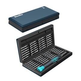 Banshu Precision Screwdriver Set, 49 in 1 Small Screwdriver Set with Case, Insulated Handle, Portable Professional Magnetic Screwdriver Mini Repair Tool Kit for Electronics & Wearable Devices