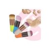 Brocha Base Maquillaje Aplicador Polvo Traslucido Corrector Tono azar