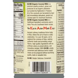 Ka Me Coconut Milk Organic 13.5 fl. oz (Pack of 12)