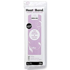 Heat'n Bond 102974 Medium Weight Iron-On Fusible Interfacing